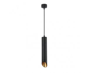 Colgante nakhon 1xgu10 negro/oro regx5,3x5,3 cm