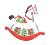 Colgante navideño de madera, adornos para el árbol de Navidad, recuerdos para fiestas navideñas.