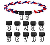 Colgante numérico de silicona - numérico suave, ficha de identidad elástica, accesorio de recuerdo atlético flexible | Joyería deportiva simbólica para celebración familiar, recuerdo, graduaci