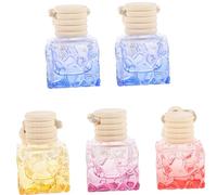 Colgante para Coche 5 Piezas 10ml Vidrio Madera Ambientador