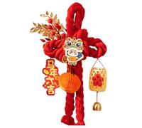 Colgante para colgar en la pared con nudo de festival, decoración interior y exterior, para celebración de Año Nuevo y reuniones, decoración de festivales