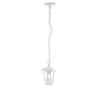 Colgante para exterior aluminio color blanco serie terva 18cm 83 cm
