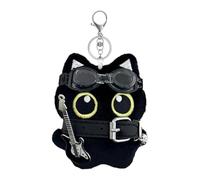 Colgante para monedero de gato, 12 cm, peluche suave, colgante de llave de gato, amuleto de peluche, para colección, decoración, niños, adultos, mujeres, niñas, mochilas,