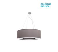 Colgante peq. haiti 4xe27 cromoopo regx50x50 cm