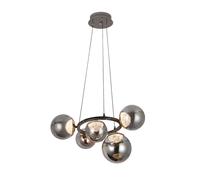 Colgante pompeya 5l negro 35w 3000-4000-6000k c/remoto y reg.intensida