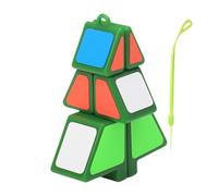 Colgante Puzzle Navidad - Cubo Velocidad 1X2X3, Árbol Decorativo | Llavero Creativo Juguete Antiestrés Para Niños Adultos Fiesta Casa Decoración Navidad Smooth Cube Regalo Hobby Pro Kit