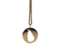 Colgante redondo de 24 mm y 1,5 mm de grosor en plata de ley chapada en oro de 14 k con mapa de Sri Lanka, amuleto de la Tierra, delicada joyería de viaje | Medallón grabado de aventura | LKB_MAP_336