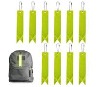Colgante Reflectante De Noche - 10 Reflectores Impermeables, Etiquetas Colgantes, Mejora De Visibilidad, Diseño Ligero, Material | Seguridad Para Peatones, Corredores, Ciclistas