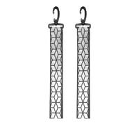 Colgante reflectante para mochila, material duradero, llavero reflectante de seguridad, herramienta ligera y portátil para correr, ciclismo, caminar, mejora la visibilidad, para senderismo y