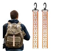 Colgante reflector de seguridad,Colgante llavero de ropa reflectante de seguridad | Herramientas exteriores ligeras y portátiles para correr, ciclismo, senderismo, camping y montañismo