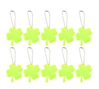 Colgante Reflector - Llaveros Originales | Colgante Reflectante Llavero Visors | 10 Colgantes De Seguridad, Accesorio Reflectivo para Mochilas, Ciclismo, Correr, Pasear Mascotas, Visible, Resistente
