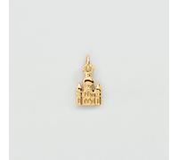 Colgante Sacré Cœur - Dorado - Talla Única - Estaño con baño de oro 750/1000 - Agatha Paris
