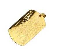 Colgante tailandés, colgante de amuleto tailandés | Costilización de etiquetas de las Escrituras religiosas | del llavero de budismo para hombres, accesorios de collar de amuleto de bendición