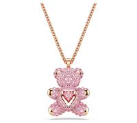 Colgante Teddy, Oso, Rosa, Acabado en oro rosa de 18 quilates OS