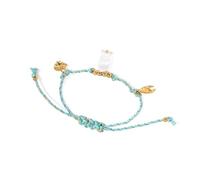 Colgante trenzado ajustable inspirado en la marina con concha para mujeres y hombres, estilo de playa para el día caluroso, cadena de muñeca, accesorio de playa, talla única, como se describe