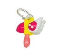 Colgantes artísticos esmaltados con forma de gota de aceite para joyería hecha a mano, multiuso, espaciador, accesorios de abalorios