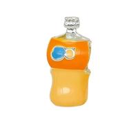 Colgantes artísticos esmaltados con forma de gota de aceite para joyería hecha a mano, multiuso, espaciador, accesorios de abalorios