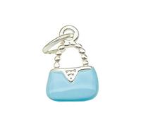 Colgantes artísticos esmaltados con forma de gota de aceite para joyería hecha a mano, multiuso, espaciador, accesorios de abalorios