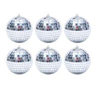 Colgantes Bola Disco Espejo - Hermosos tapices plateados, Decoración Bola Espejo | Pequeñas Decoraciones Reflectantes De Bola Disco De Diferentes Tamaños Para Disco, Navidad, Entierro De Vida