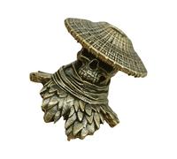 Colgantes de cuerda de paracaídas de alta resistencia, colgantes de moda con cuerda de paracaídas para exploración al aire libre, compactos, tallado de latón