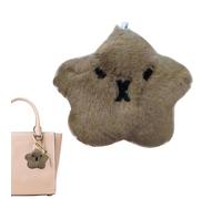 Colgantes de llavero de felpa,Llaveros de felpa para mujer - Lindo llavero de animales rellenos de peluches,Bolsas decorativas para mujer para bolso de hombro, bolso escolar, teléfono móvil, cru