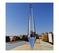 Colgantes de prismas de Cristal de araña 10PCS Clear 100mm Crystal Prisms Pendant Chandelier Lighting Part Hanging Home Decor Piezas de Repuesto para lámparas de iluminación de