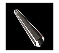 Colgantes de prismas de Cristal de araña Piezas de Colgantes Colgantes de araña de Cristal de 63 mm / 76 mm Piezas de Repuesto para lámparas de iluminación de (Size : 63mm 10pcs)