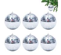 Colgantes Espejo Adornos de bolas de discoteca -Decoraciones reflectantes de mini bolas de discoteca en diferentes tamaños - Adornos de bolas de discoteca para hermosos espectáculos nupciales, Hallow