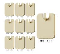 Colgantes Para Marcos De Fotos | Soporte De Pared Para Colgar Y Almacenamiento De Fotos | 10 Piezas Soporte De Pared Adhesivo Herrajes Para Decoración Interior En Yeso Fotos Obra De Arte