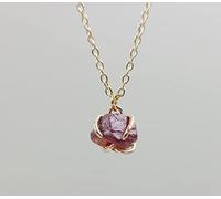 Colgantes Para Mujer Piedra Natural 12 Piedras De Nacimiento Prong Setting Granate Collar De Piedra Natural Delicado Yoga Chakras Cristal Colgante Collar San Valentín Regalo Joyería Para Hombres Y