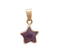 Colgantes Para Mujer Piedra Natural Amatista Corte Estrella Collar De Piedra Natural Bisel Piedra Chakras Curación Cristal Piedra Preciosa Colgante Collar San Valentín Regalo Joyería Para Hombres