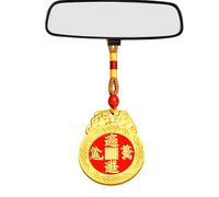 Colgantes Tai Sui - Aleación china dorada, colgante portátil con construcción resistente, buena suerte con diseño elegante, dije, colgante 2026 para mujeres, jóvenes, mamá, papá, esposa, marido