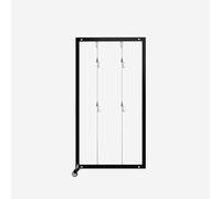 Colgar Cuadros Estantería Metálica Independiente, Estante De Metal Para Publicidad, Soporte Para Carteles, Estante Publicitario Móvil Para Vallas Publicitarias(3pcs,80x180cm/31.5x70.8in)