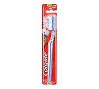 Colgate Cepillo de dientes Doble Acción Zig Zag mediano multicolor