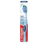 Colgate 360 Medio, Cepillo de Dientes Limpiador de Lengua y Mejillas - 1 ud