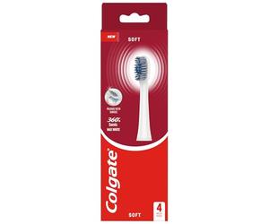 Colgate 360 Sonic Max - Recambios de cepillo de dientes a batería, color blanco