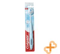 COLGATE 3D Cepillo Dental Regular Suave Blanco Masajea y Protege Encías