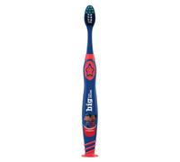 Colgate Cepillo de dientes para niños de 3 a 5 años | cerdas supersuaves | Limpia los dientes de forma suave y eficaz | cabezal de cepillo pequeño para facilitar el acceso | guía de pasta de dientes con cerdas blancas, modelo aleatorio