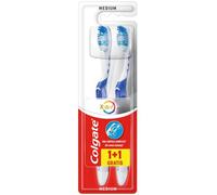 Colgate Cepillo de Dientes Total Limpieza Completa Medio 2uds