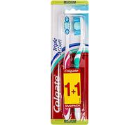 Colgate - Cepillo de dientes triple acción mediana, color aleatorio
