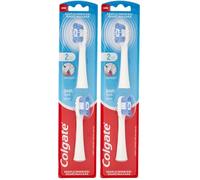 COLGATE - Colgate sonic refill 360° Recambio de cabezal de cepillo de dientes de batería media - 2 cabezales de cepillo - Limpieza óptima de dientes (Paquete de 2)