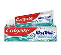 Colgate - Dentífrico Max White cristales blancos, 75 ml