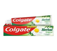 COLGATE Herbal, Pasta de Dientes, Dientes y Encías Más Sanas con Ingredientes Naturales, Blanco y Verde, Menta, 75 Mililitros
