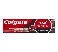 Colgate Max White Carbón Activo Pasta de Dientes 75ml - Pasta de Dientes Blanqueadora - Elimina hasta 100% de las Manchas Superficiales - Carbón Activado y Micro Partículas Minerales