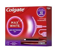 Colgate Max White Kit de blanqueamiento dental con LED - Revierte hasta 20 años de manchas* - Pack 2 sueros blanqueadores de dientes con nuevo aplicador de precisión