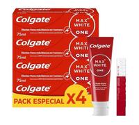Colgate Max white One 4x75ml + Maybelline SuperStay Matte Ink, Tono 20 - Pioneer