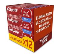 Colgate Max White Optic 75ml x 12 Pasta de dientes blanquedora