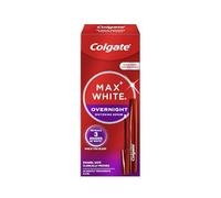 Colgate Max White Sérum Blanqueador Nocturno (2,5ml) | Blanqueador de Dientes en Casa | Revela 3 Tonos de Blanco* mientras Duermes | Aplicador Nuevo y Mejorado | Seguro para el Esmalte