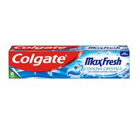 Colgate Pasta de dientes Max Fresh con cristales refrescantes, 125 ml, pasta de dientes Fresh Breath, tecnología Fresh FX para una refrigeración 10 veces más duradera* - Ayuda a combatir las caries