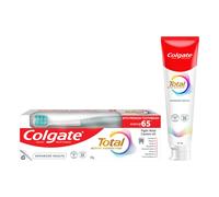 Colgate Total 150GM/5.2oz Pasta de dientes de salud avanzada con proteccin de 12 horas Salud de la boca entera (oferta combinada con un cepillo de d